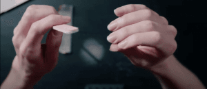 classical guitar nail shape