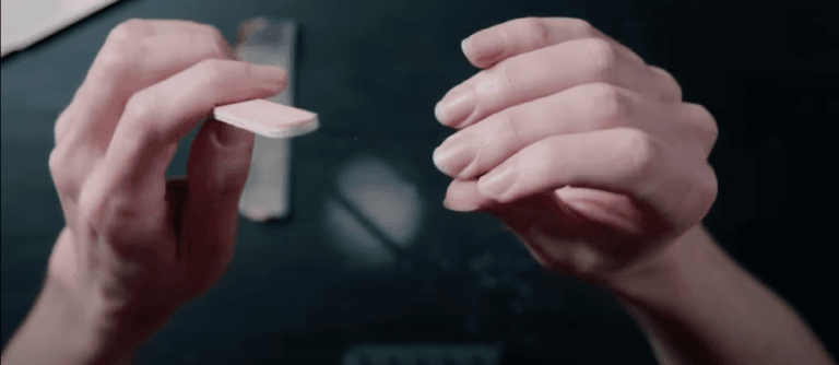 classical guitar nail shape