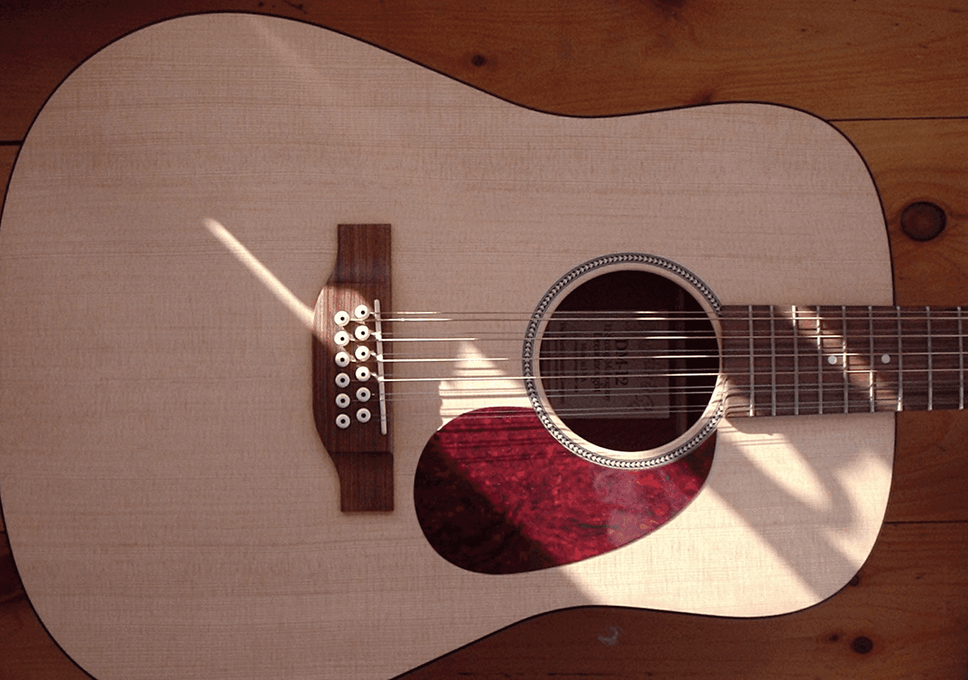 12 string guitar bridge