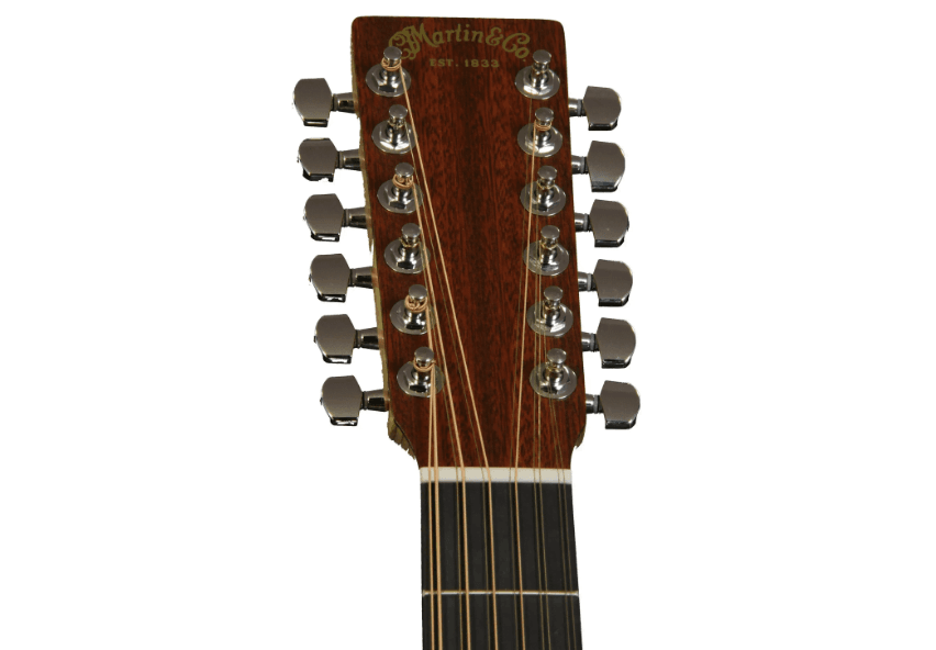 Martin D12X1AE Headstock