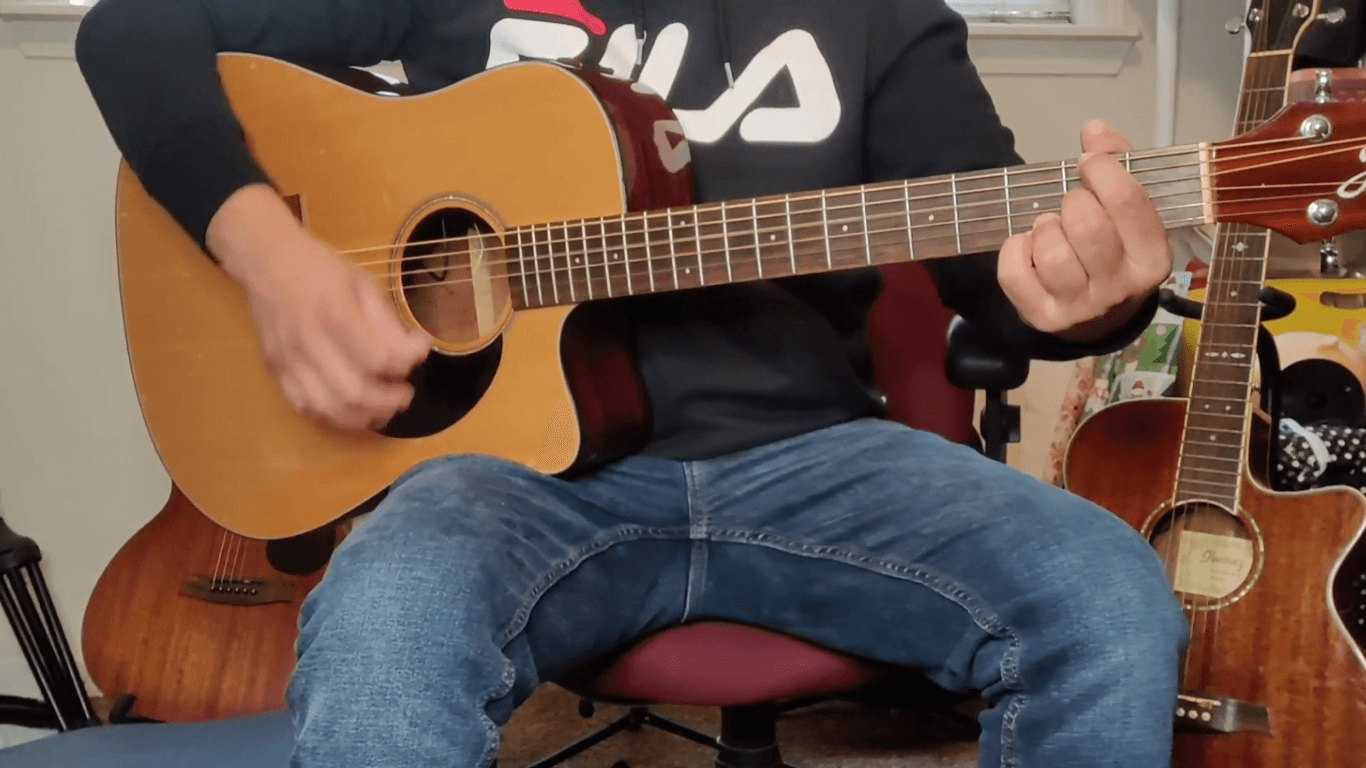 Jasmine Acoustic Electric Guitar