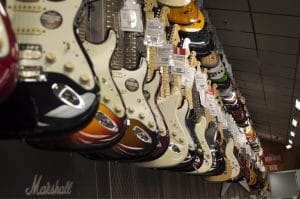 electric guitar body styles
