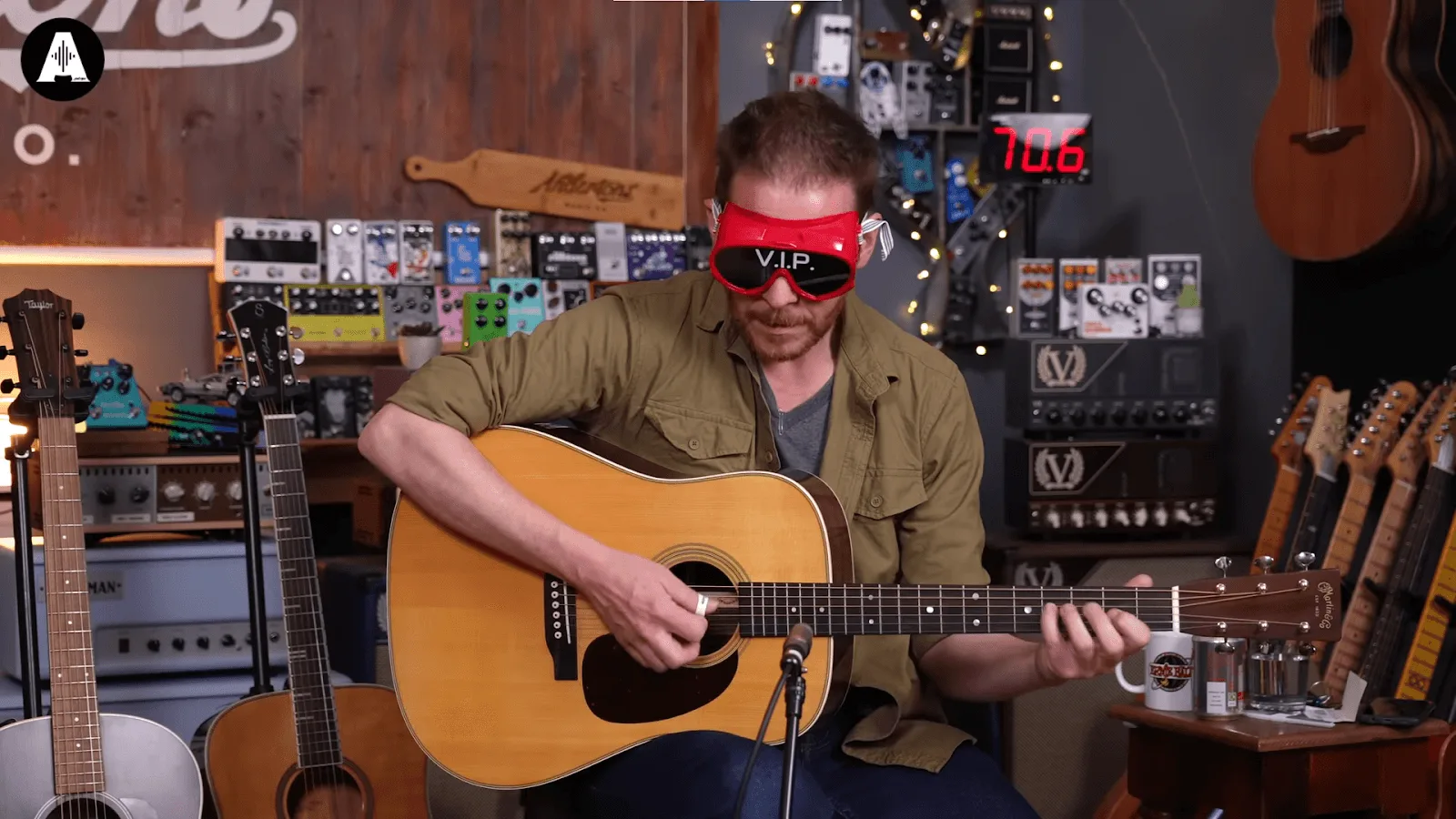 Dreadnaught guitar 