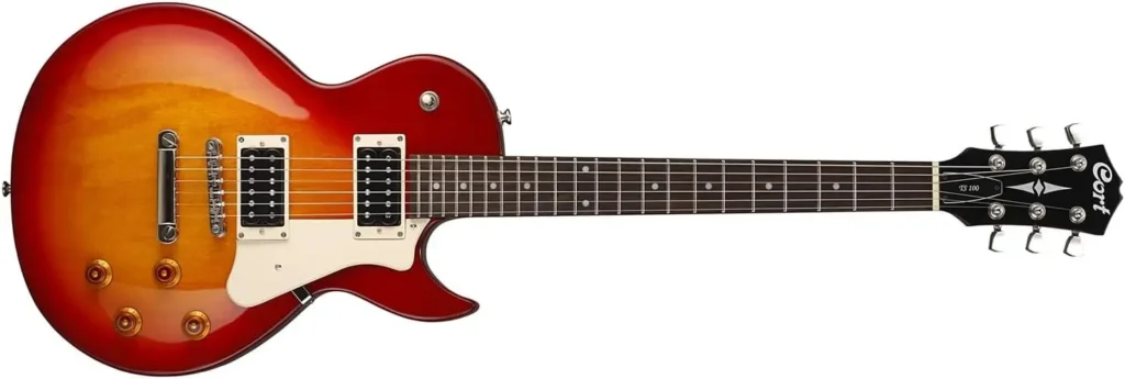 Cort 6 String Solid Body Electric Guitar Right Handed Cherry Sunburst