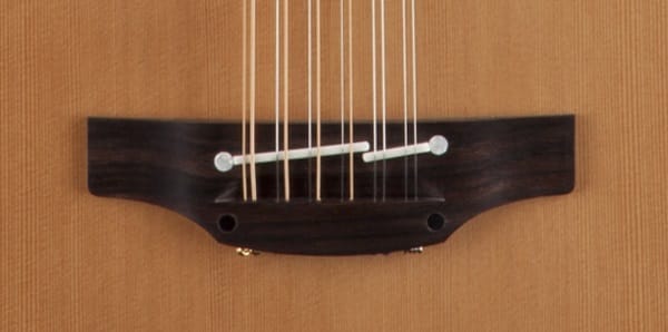 Takamine-P3DC-12-String-bridge